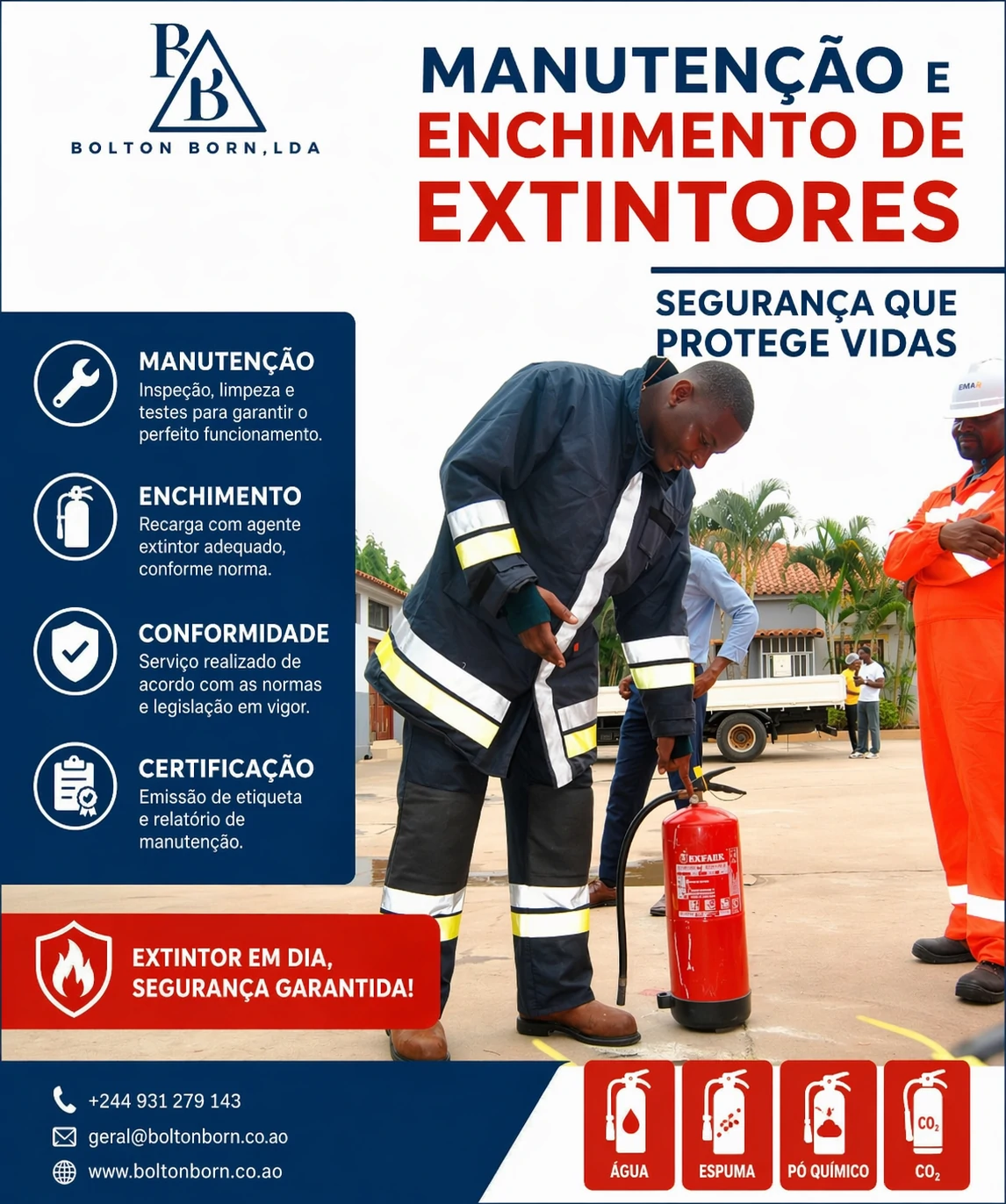 Manutenção e Enchimento de Extintores